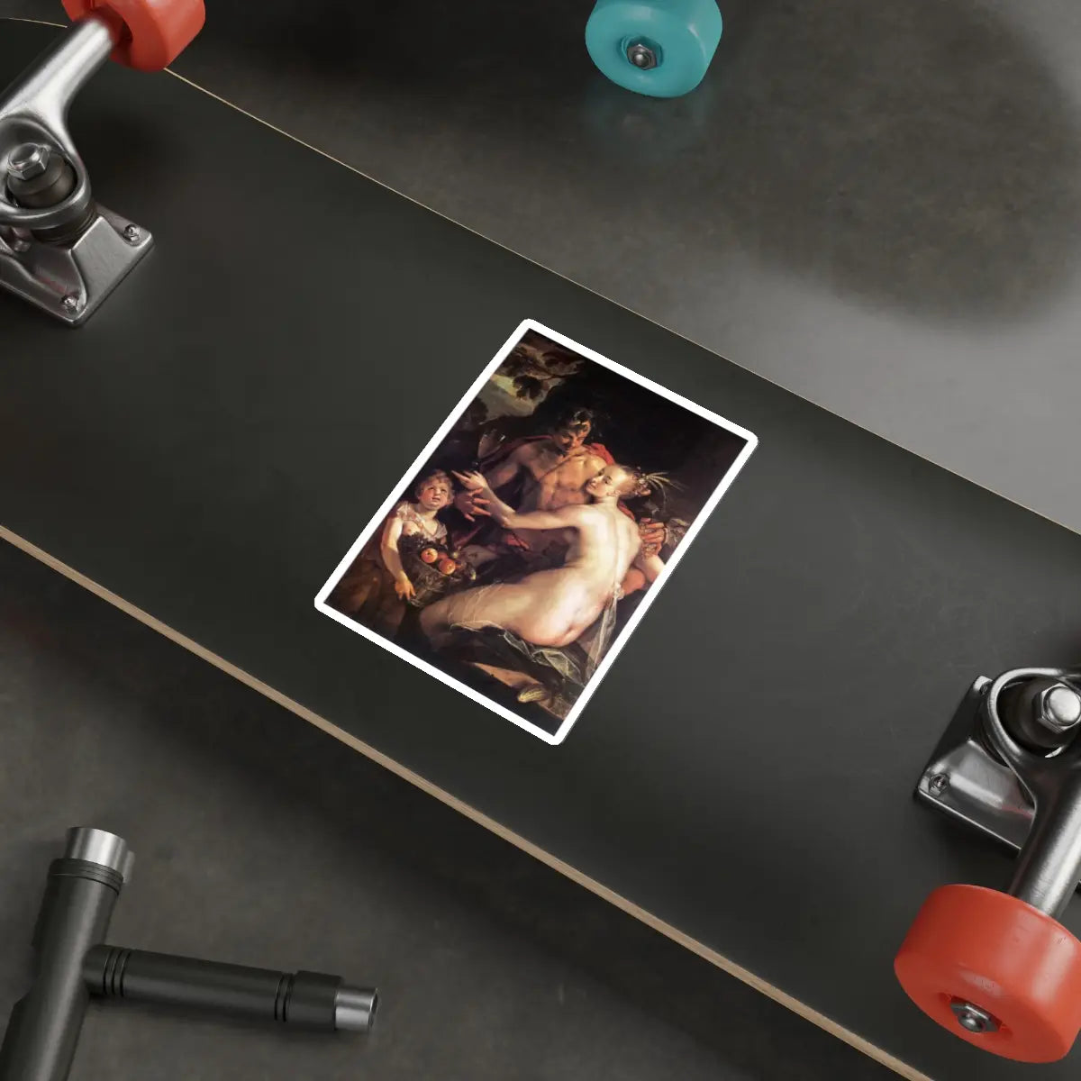 SKU:20874448343275822827 Sticker types:White Shape:Die-Cut Sizes:5" × 5"