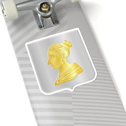 Aagtekerke wapen HRvA (Netherlands) (Coat of Arms) STICKER Vinyl Kiss-Cut Decal - The Sticker Space