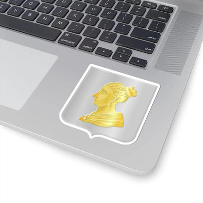 Aagtekerke wapen HRvA (Netherlands) (Coat of Arms) STICKER Vinyl Kiss-Cut Decal - The Sticker Space