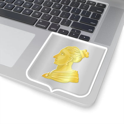 Aagtekerke wapen HRvA (Netherlands) (Coat of Arms) STICKER Vinyl Kiss-Cut Decal - The Sticker Space