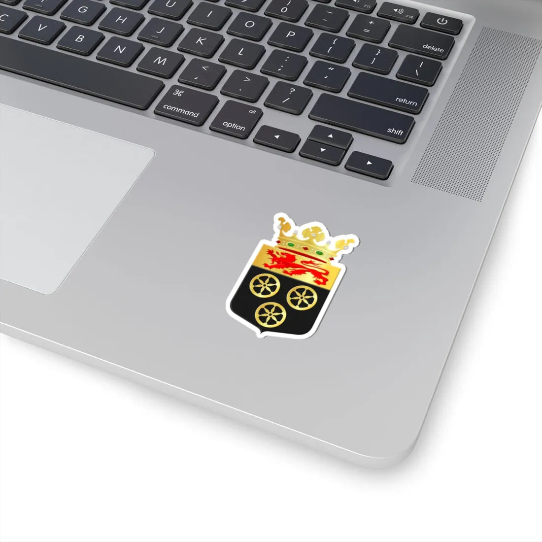 Aalburg wapen (Netherlands) (Coat of Arms) STICKER Vinyl Kiss-Cut Decal - The Sticker Space