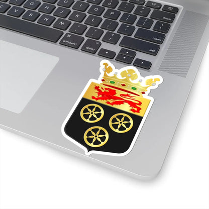 Aalburg wapen (Netherlands) (Coat of Arms) STICKER Vinyl Kiss-Cut Decal - The Sticker Space