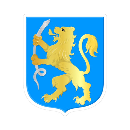 Aalsmeer alternatief wapen (Netherlands) (Coat of Arms) STICKER Vinyl Kiss-Cut Decal 3 Inch White - The Sticker Space