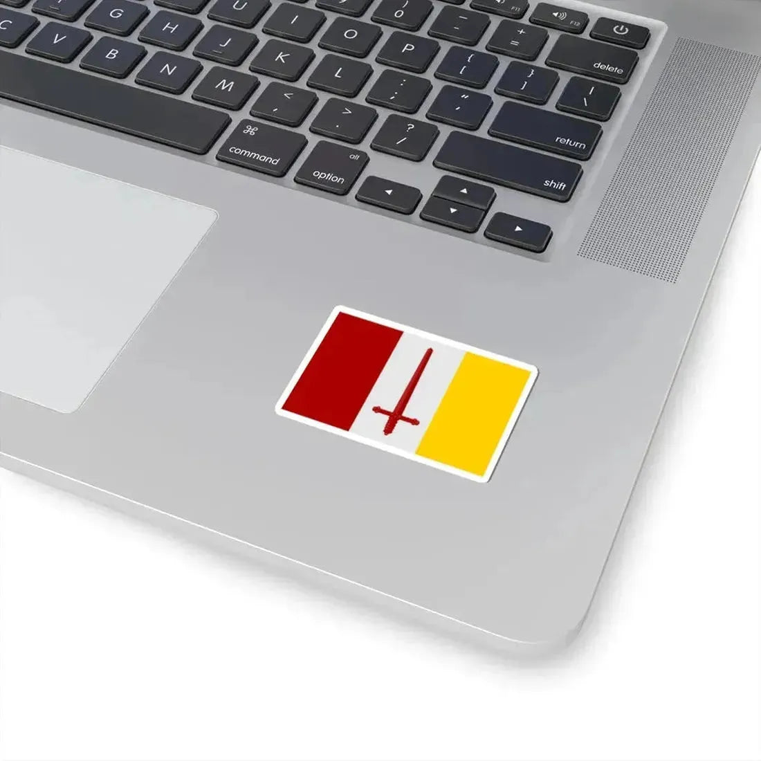 Aalst Oost-Vlaanderen vlag (Belgium) STICKER Vinyl Kiss-Cut Decal - The Sticker Space