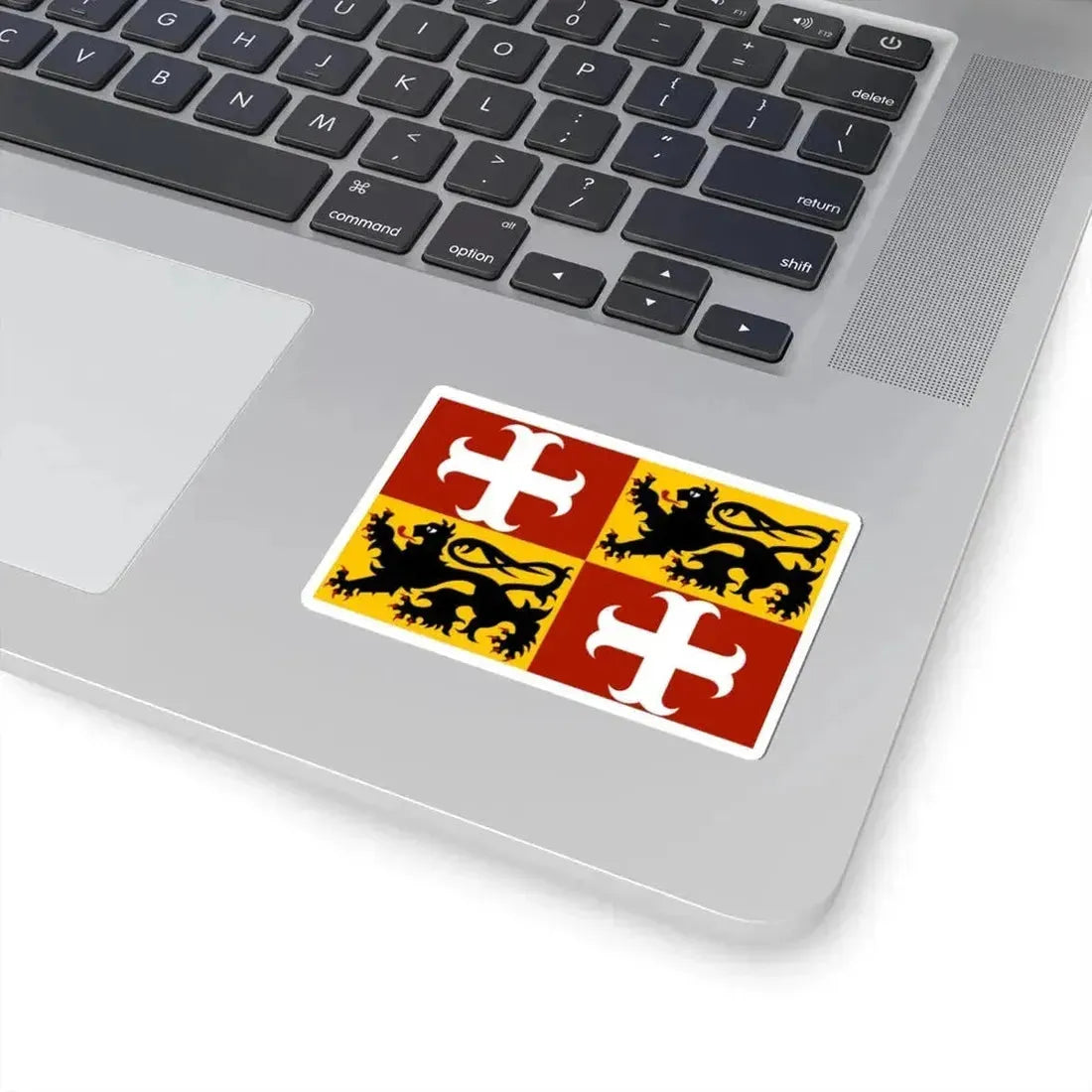 Aalter vlag (Belgium) STICKER Vinyl Kiss-Cut Decal - The Sticker Space