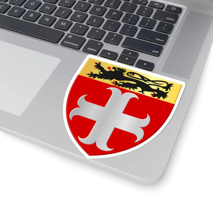 Aalter wapen (Belgium) (Coat of Arms) STICKER Vinyl Kiss-Cut Decal - The Sticker Space