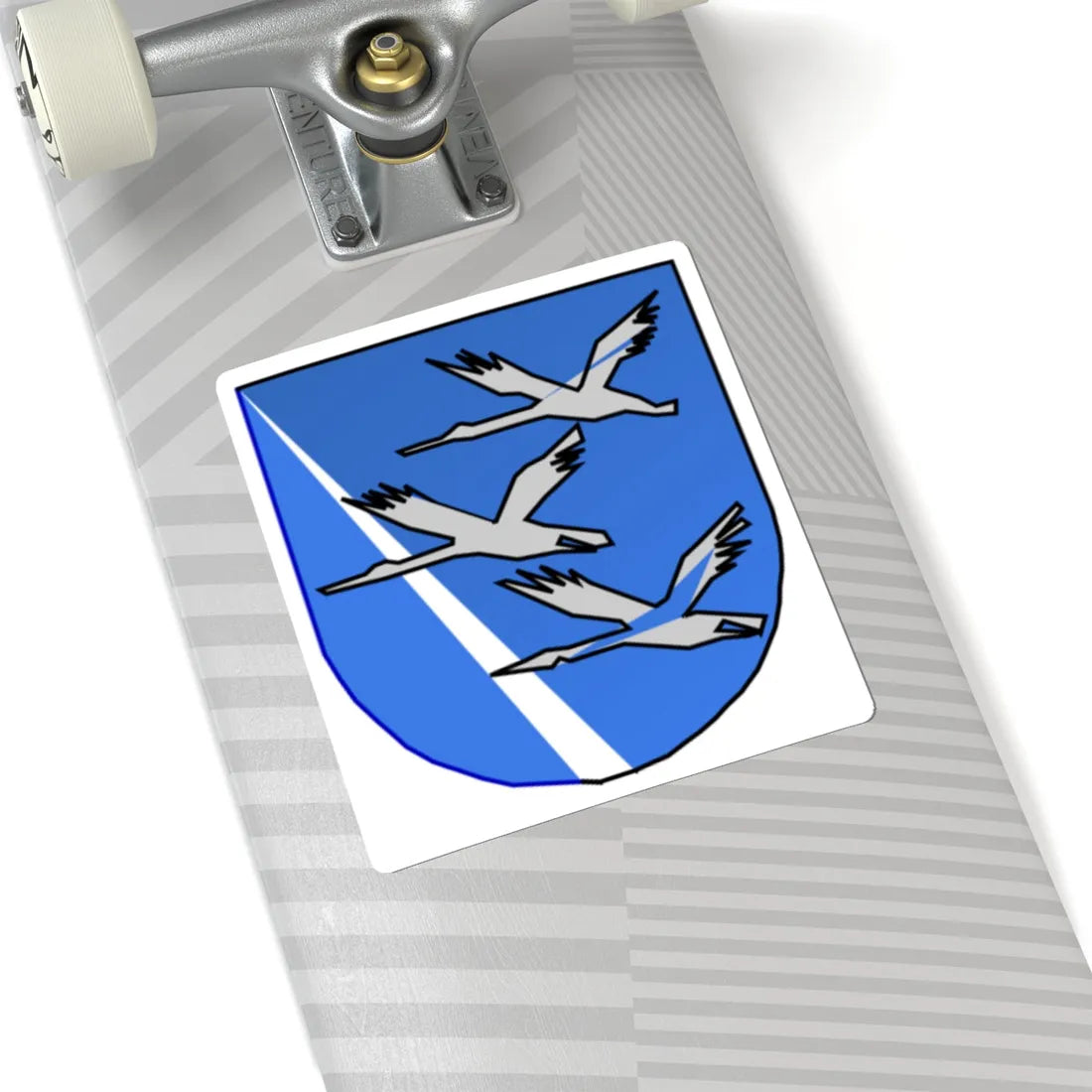 Aanekoski (Finland) (Coat of Arms) STICKER Vinyl Kiss-Cut Decal - The Sticker Space