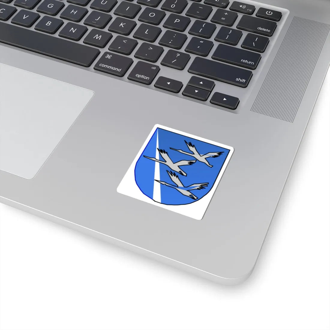 Aanekoski (Finland) (Coat of Arms) STICKER Vinyl Kiss-Cut Decal - The Sticker Space