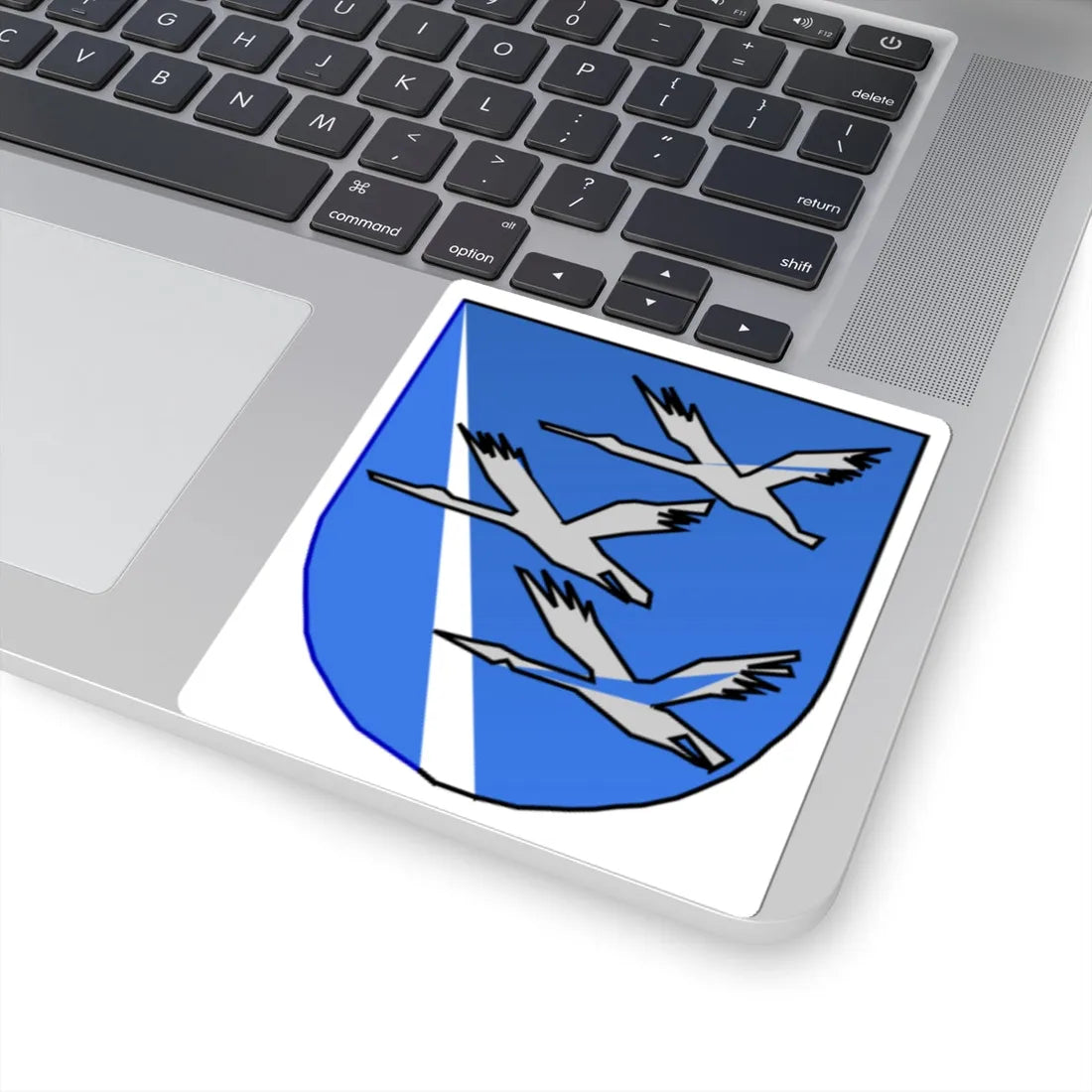 Aanekoski (Finland) (Coat of Arms) STICKER Vinyl Kiss-Cut Decal - The Sticker Space