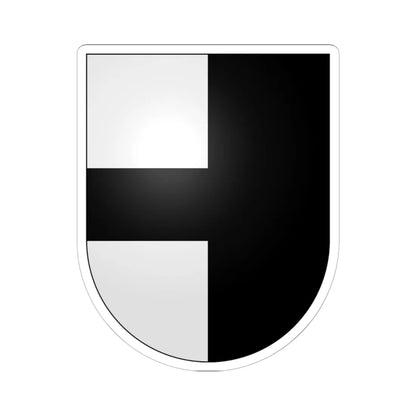 Aarwangen district-coat of arms (Switzerland) (Coat of Arms) STICKER Vinyl Kiss-Cut Decal 6 Inch White - The Sticker Space
