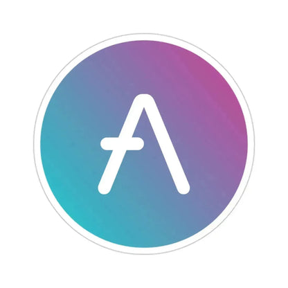 AAVE AAVE (Cryptocurrency) STICKER Vinyl Die-Cut Decal - The Sticker Space