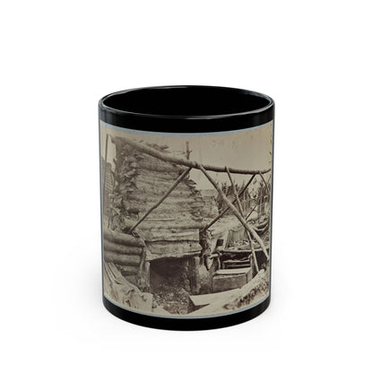 Abandoned Camp Of 9th Army Corps Near Falmouth, Va., February, 1863 001 (U.S. Civil War) Black Coffee Mug