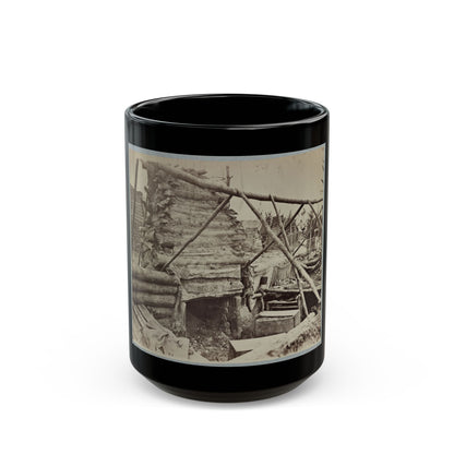 Abandoned Camp Of 9th Army Corps Near Falmouth, Va., February, 1863 001 (U.S. Civil War) Black Coffee Mug