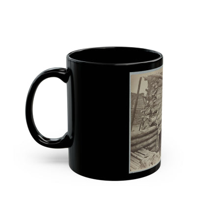 Abandoned Camp Of 9th Army Corps Near Falmouth, Va., February, 1863 001 (U.S. Civil War) Black Coffee Mug