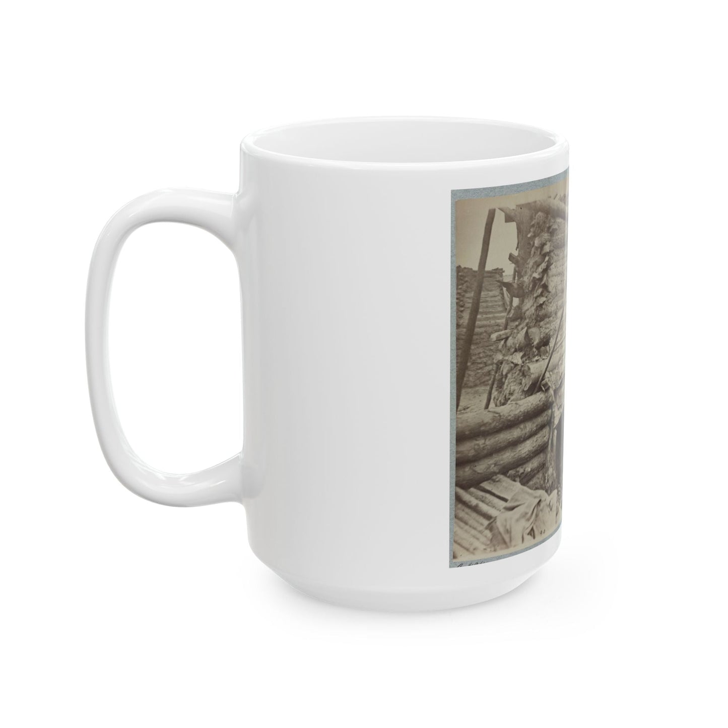 Abandoned Camp Of 9th Army Corps Near Falmouth, Va., February, 1863 001 (U.S. Civil War) White Coffee Mug