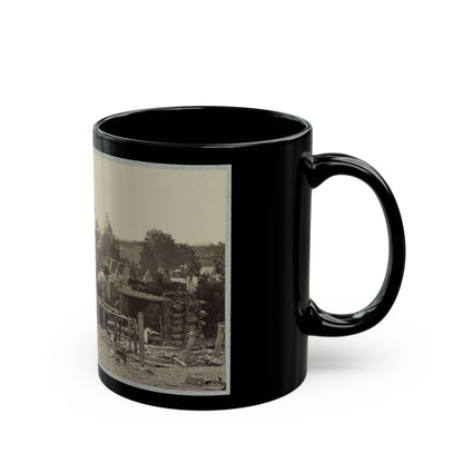 Abandoned Camp Of 9th Army Corps Near Falmouth, Va., February, 1863 (U.S. Civil War) Black Coffee Mug