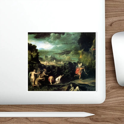SKU:10880591644741379585 Sticker types:White Shape:Die-Cut Sizes:5" × 5"