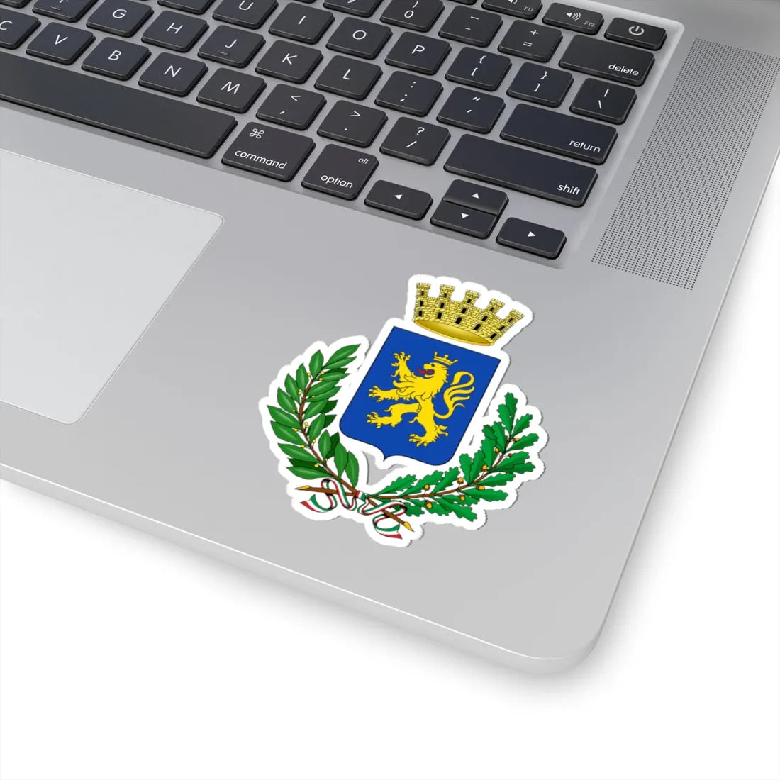 Abbiategrasso-Stemma (Italy) (Coat of Arms) STICKER Vinyl Kiss-Cut Decal - The Sticker Space