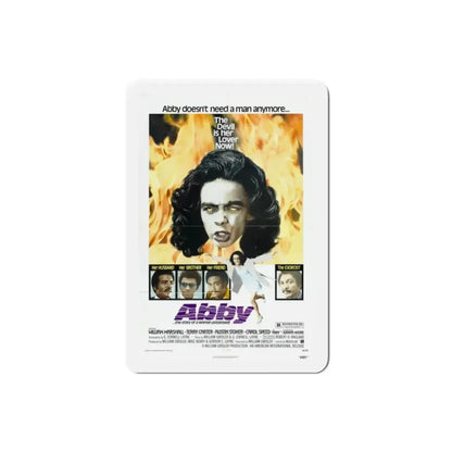 Abby 1974 Movie Poster Refrigerator Magnet - The Sticker Space