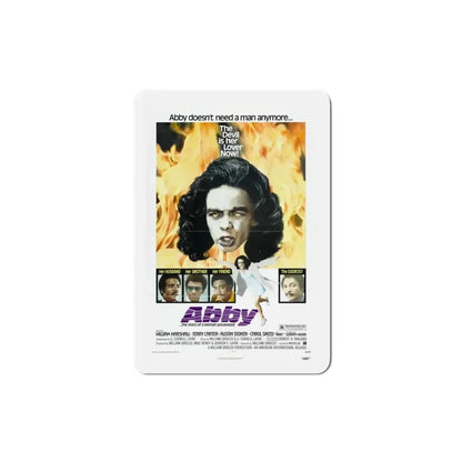 Abby 1974 Movie Poster Refrigerator Magnet - The Sticker Space