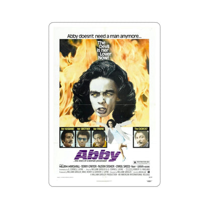 Abby 1974 Movie Poster STICKER Vinyl Die-Cut Decal-5 Inch-The Sticker Space