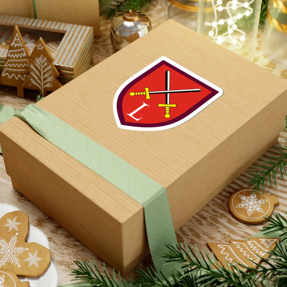 ABC- und Selbstschutz-Lehrverband Bundeswehr (Germany) (Coat of Arms) STICKER Vinyl Kiss-Cut Decal - The Sticker Space