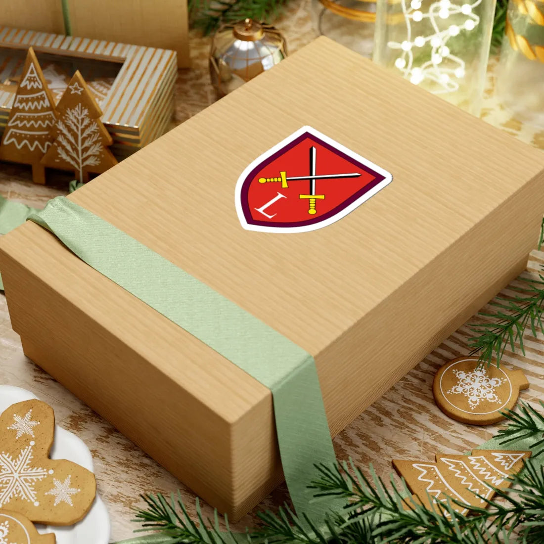 ABC- und Selbstschutz-Lehrverband Bundeswehr (Germany) (Coat of Arms) STICKER Vinyl Kiss-Cut Decal - The Sticker Space