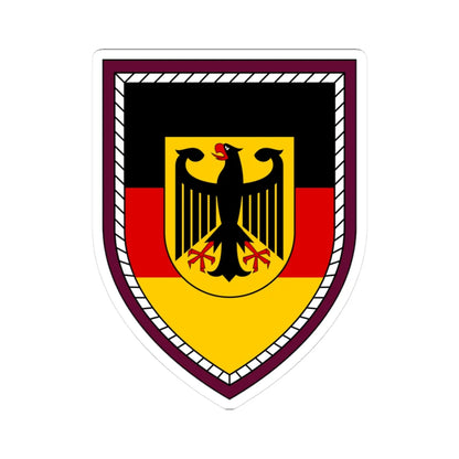 ABCAbwKdo Bw (Germany) (Coat of Arms) STICKER Vinyl Kiss-Cut Decal 3 Inch White - The Sticker Space
