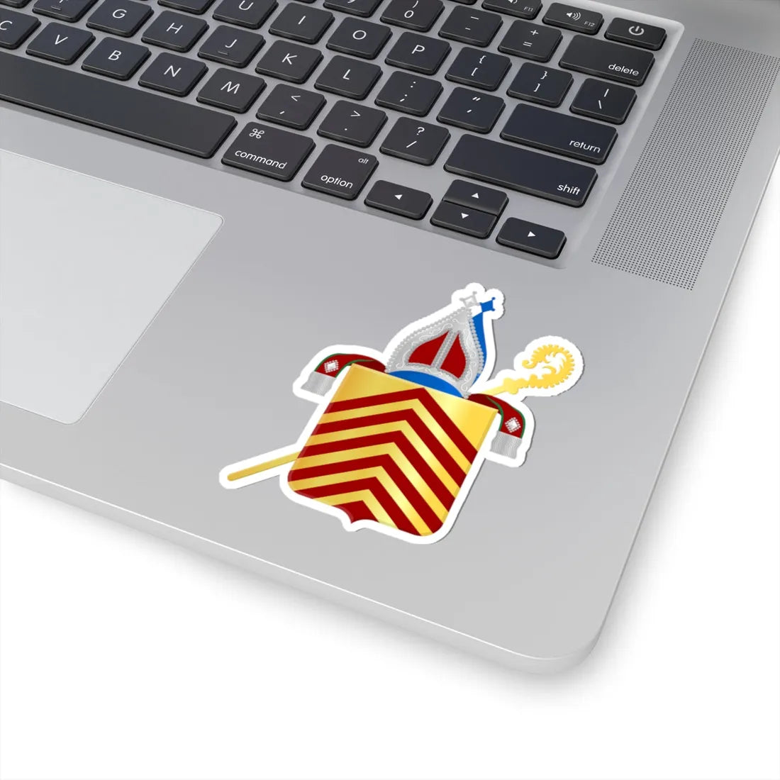 Abdij van Egmond wapen (Netherlands) (Coat of Arms) STICKER Vinyl Kiss-Cut Decal - The Sticker Space