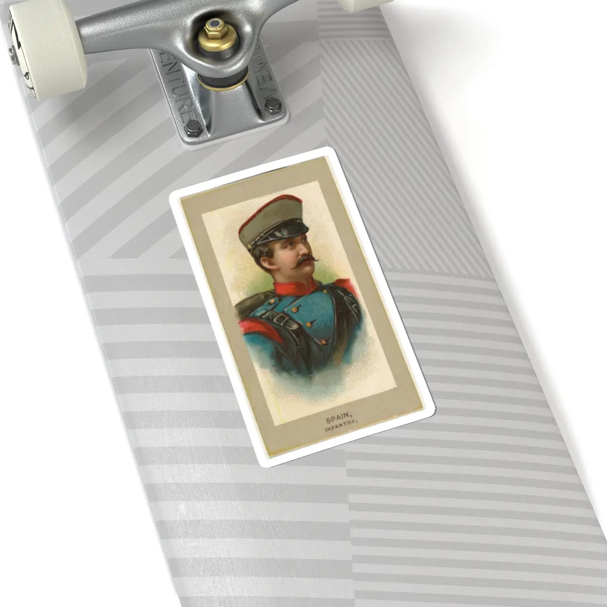 SKU:TSS-STICK-BDLCGR-6X6-54 Sizes:6" × 6" Types:White