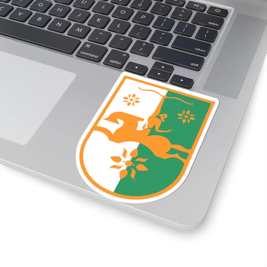Abkhazia coat of arms (Georgia) (Coat of Arms) STICKER Vinyl Kiss-Cut Decal - The Sticker Space