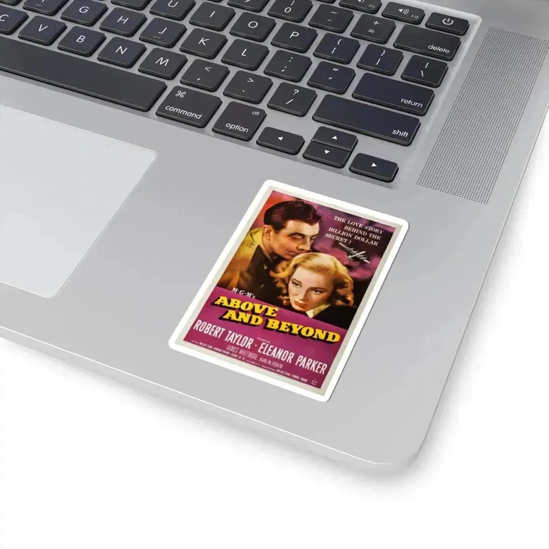 Above and Beyond 1952 Movie Poster - STICKER Vinyl Kiss-Cut Decal - The Sticker Space