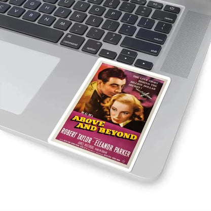 Above and Beyond 1952 Movie Poster - STICKER Vinyl Kiss-Cut Decal - The Sticker Space