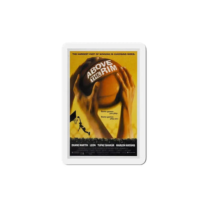 Above The Rim 1994 Movie Poster Refrigerator Magnet 6 Inch - The Sticker Space