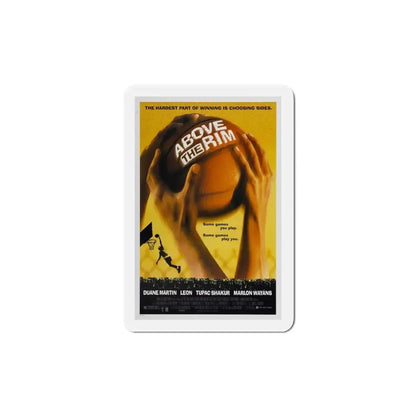 Above The Rim 1994 Movie Poster Refrigerator Magnet - The Sticker Space