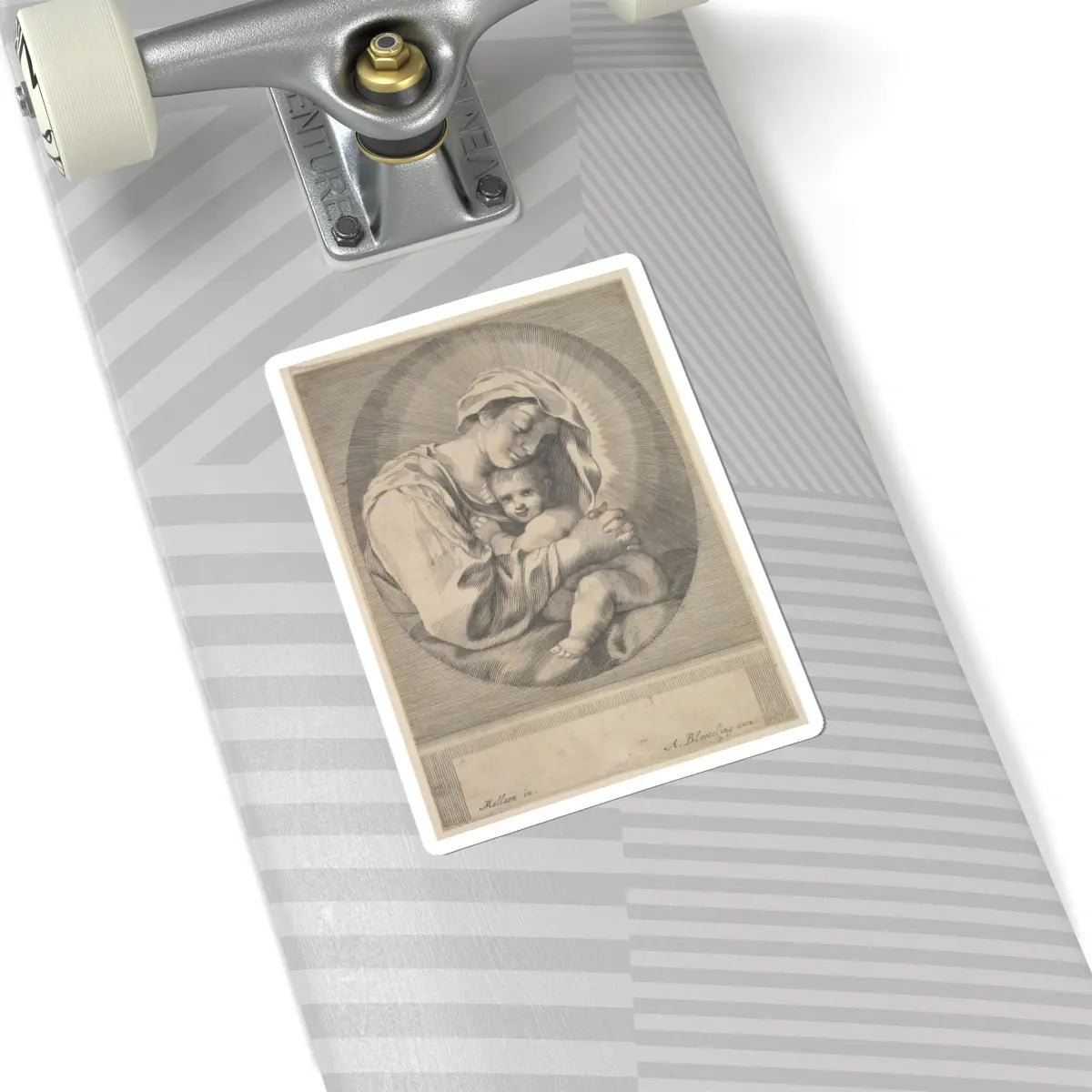 SKU:TSS-STICK-BRHBLT-6X6-3 Sizes:6" × 6" Types:White
