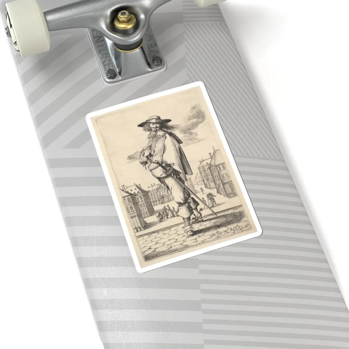 SKU:TSS-STICK-BRHBSS-6X6-13 Sizes:6" × 6" Types:White