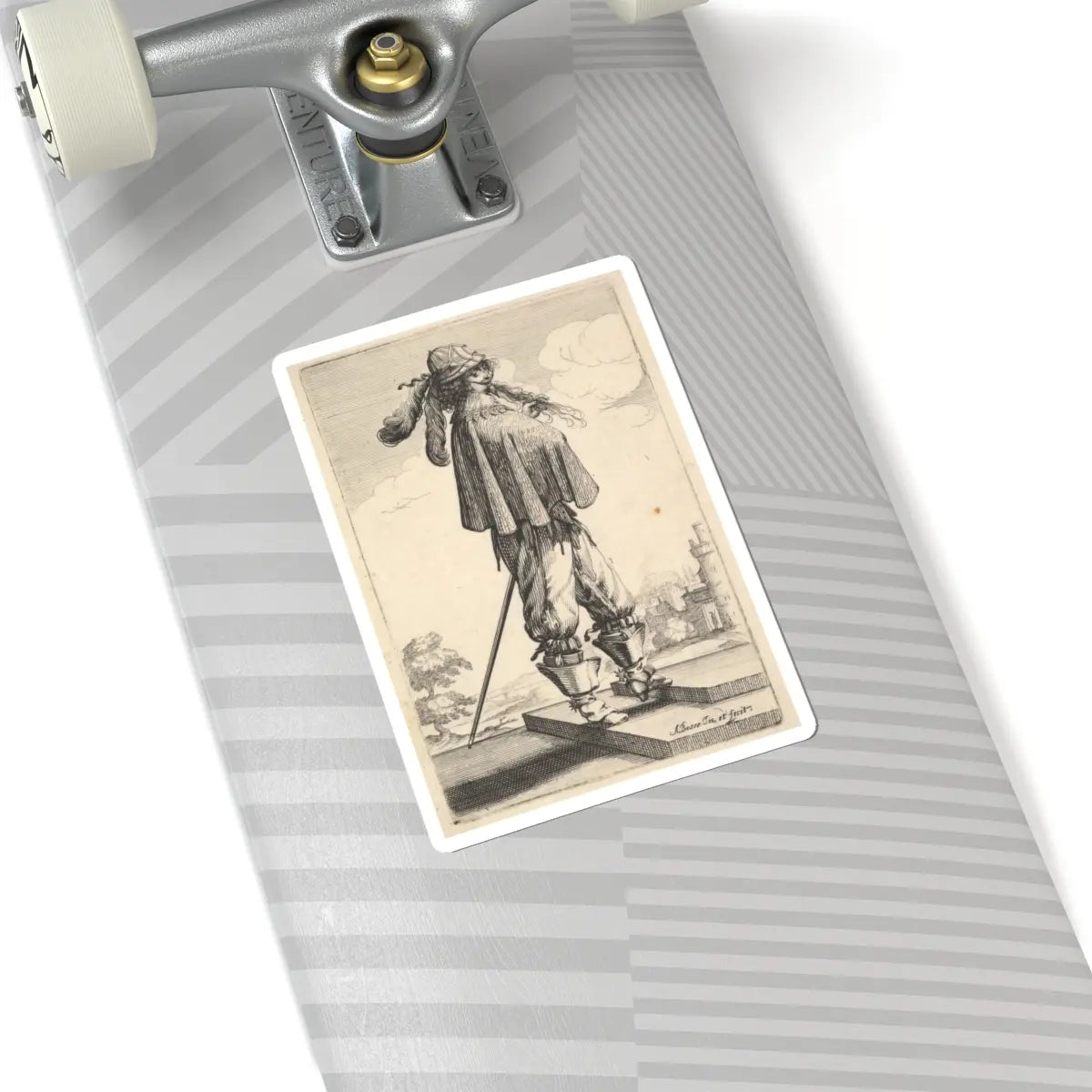 SKU:TSS-STICK-BRHBSS-6X6-8 Sizes:6" × 6" Types:White