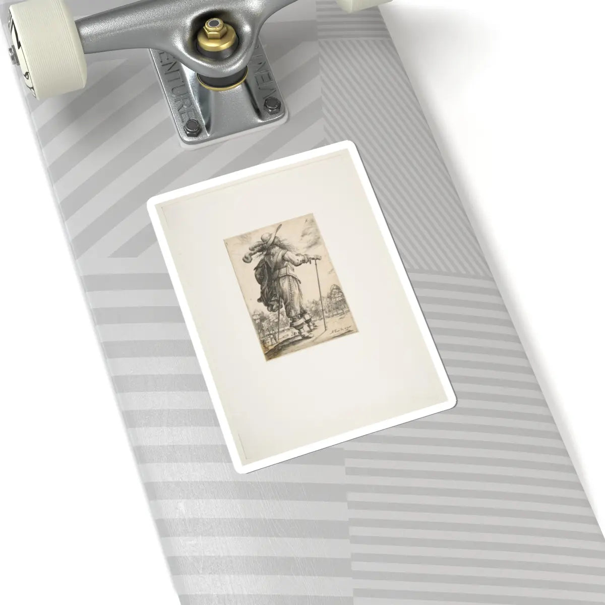 SKU:TSS-STICK-BRHBSS-6X6-16 Sizes:6" × 6" Types:White