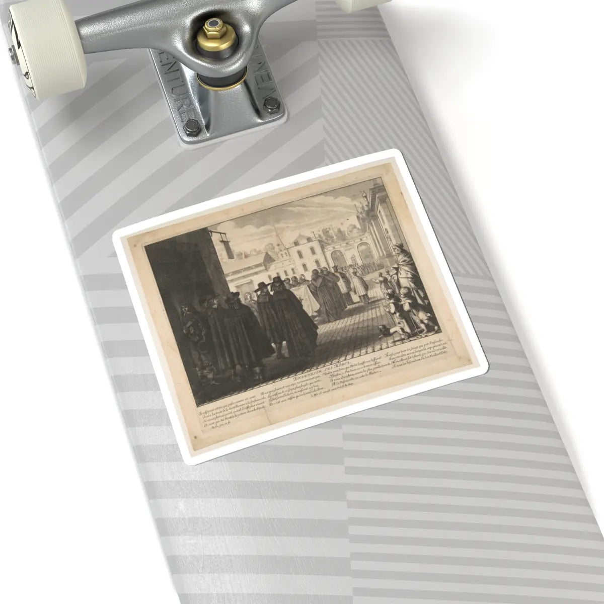 SKU:TSS-STICK-BRHBSS-6X6-44 Sizes:6" × 6" Types:White