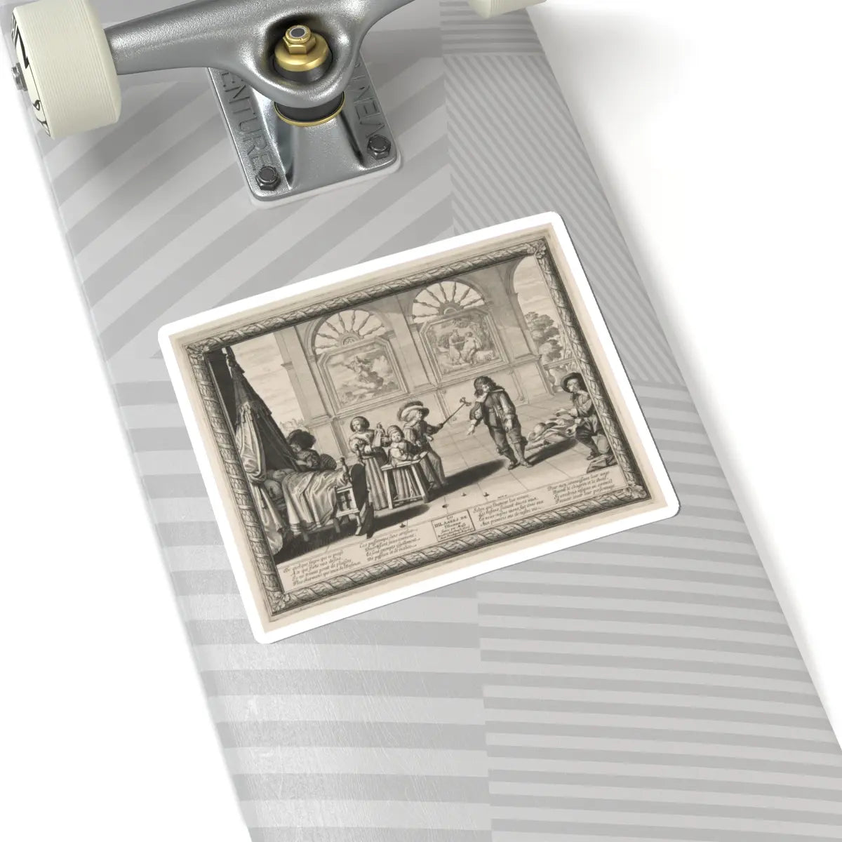 SKU:TSS-STICK-BRHBSS-6X6-51 Sizes:6" × 6" Types:White