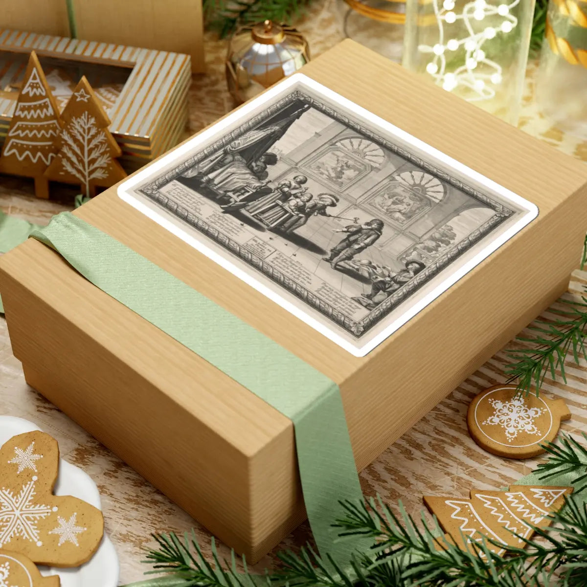 SKU:TSS-STICK-BRHBSS-6X6-51 Sizes:6" × 6" Types:White