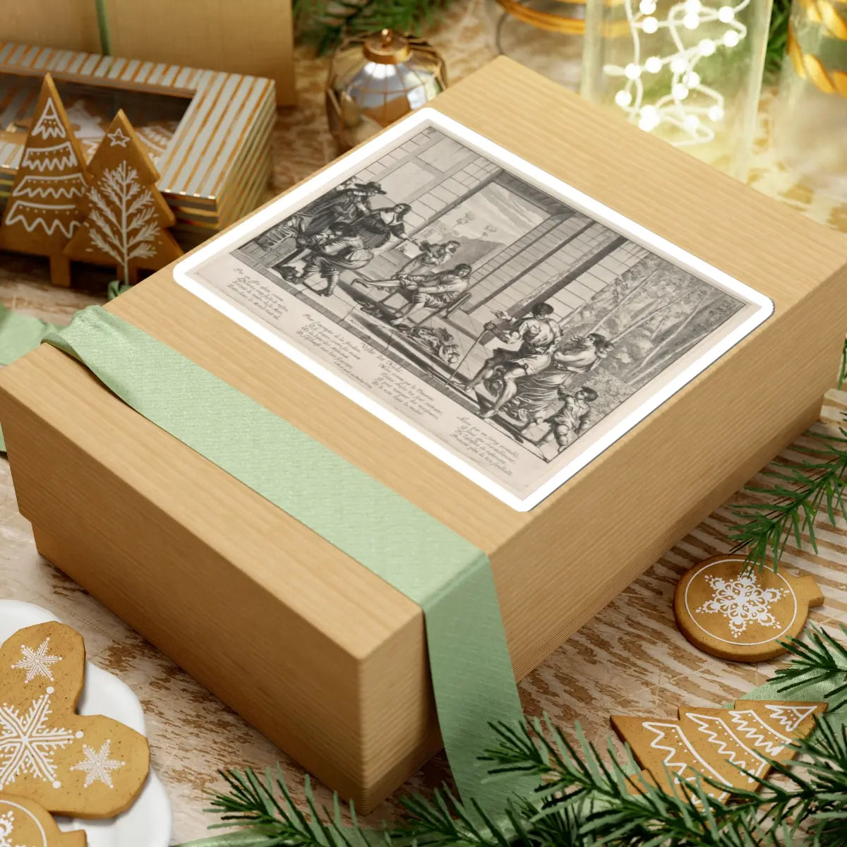 SKU:TSS-STICK-BRHBSS-6X6-53 Sizes:6" × 6" Types:White