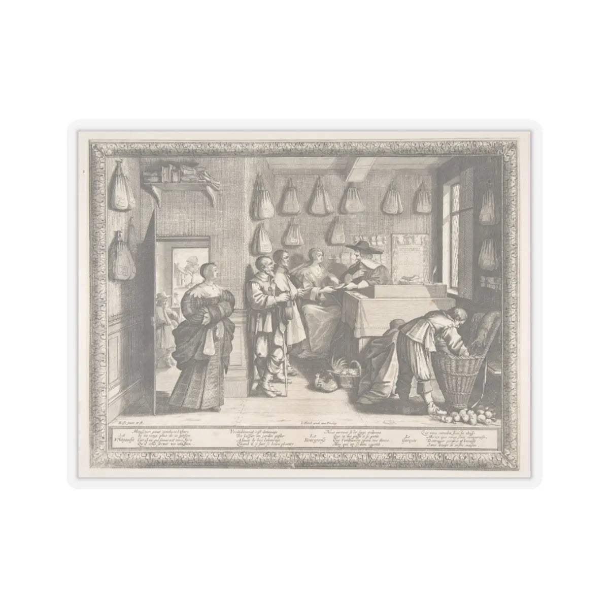 SKU:TSS-STICK-BRHBSS-6X6-13RO8 Sizes:6" × 6" Types:Transparent