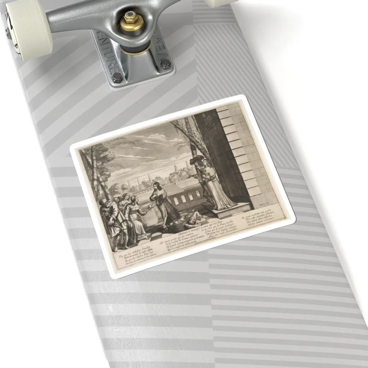 SKU:TSS-STICK-BRHBSS-6X6-71 Sizes:6" × 6" Types:White