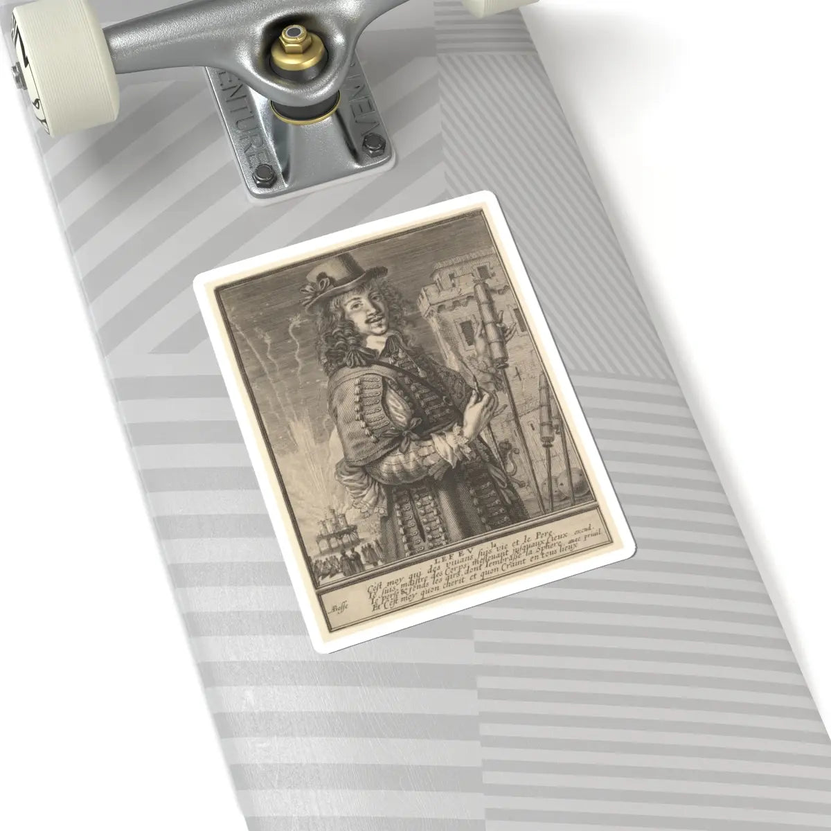 SKU:TSS-STICK-BRHBSS-6X6-74 Sizes:6" × 6" Types:White
