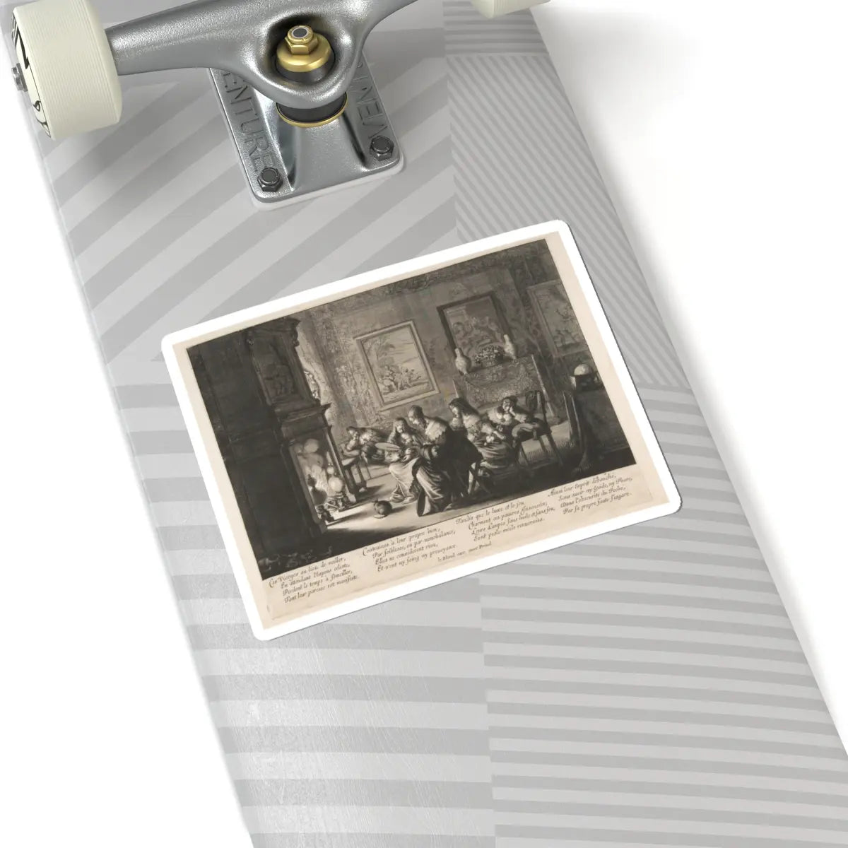 SKU:TSS-STICK-BRHBSS-6X6-78 Sizes:6" × 6" Types:White