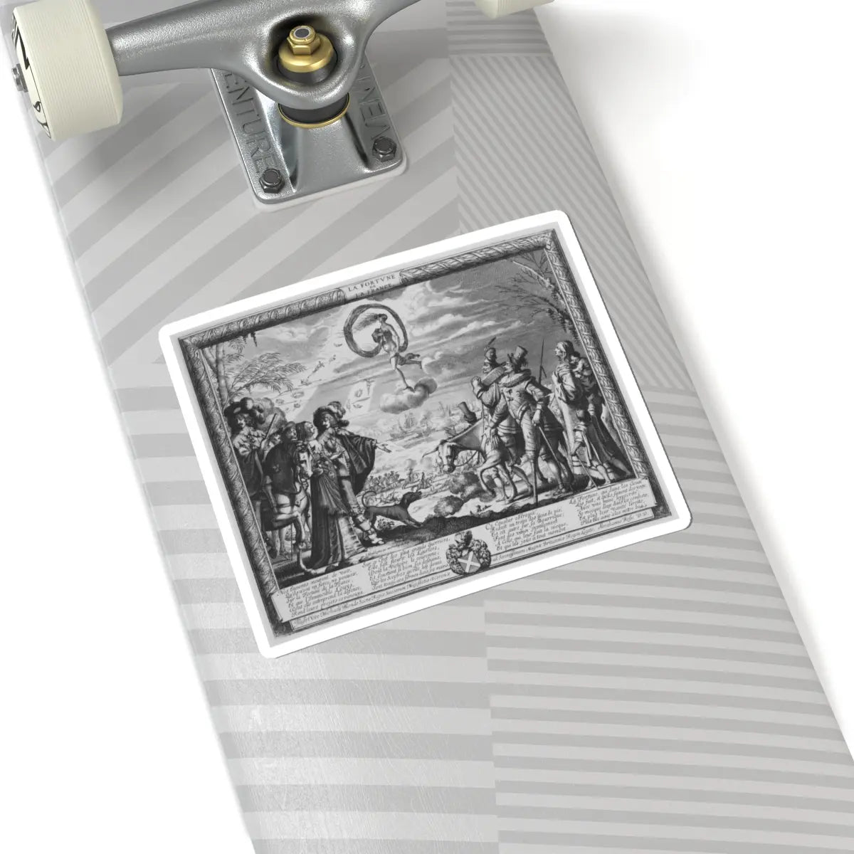 SKU:TSS-STICK-BRHBSS-6X6-83 Sizes:6" × 6" Types:White