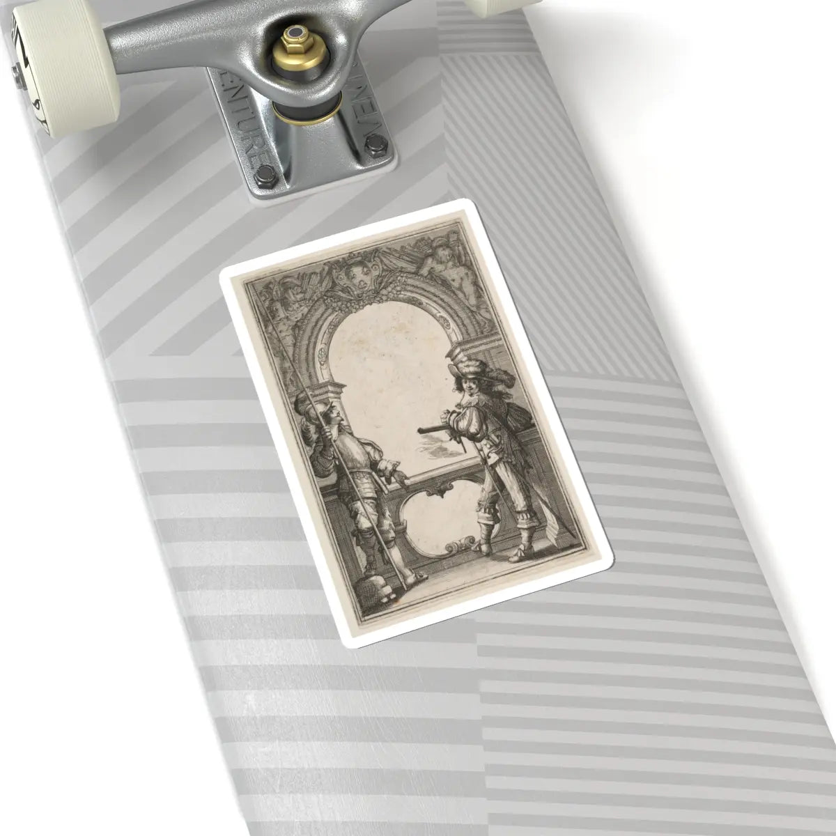SKU:TSS-STICK-BRHBSS-6X6-87 Sizes:6" × 6" Types:White