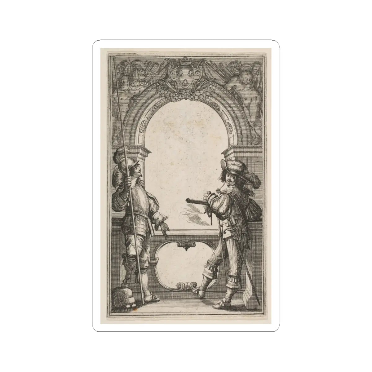 SKU:TSS-STICK-BRHBSS-6X6-87 Sizes:6" × 6" Types:White